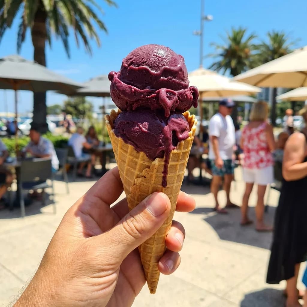 Helado Cremoso de Açai (Sin Heladera)